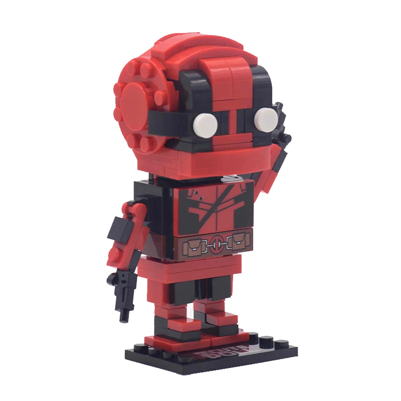 Style 26 Decool Brickheadz Dragon Ball Z Супергерои Железный человек Marvel Супергерои фигурки Бэтмена строительные блоки кирпичи головы игрушки - Цвет: Style 26