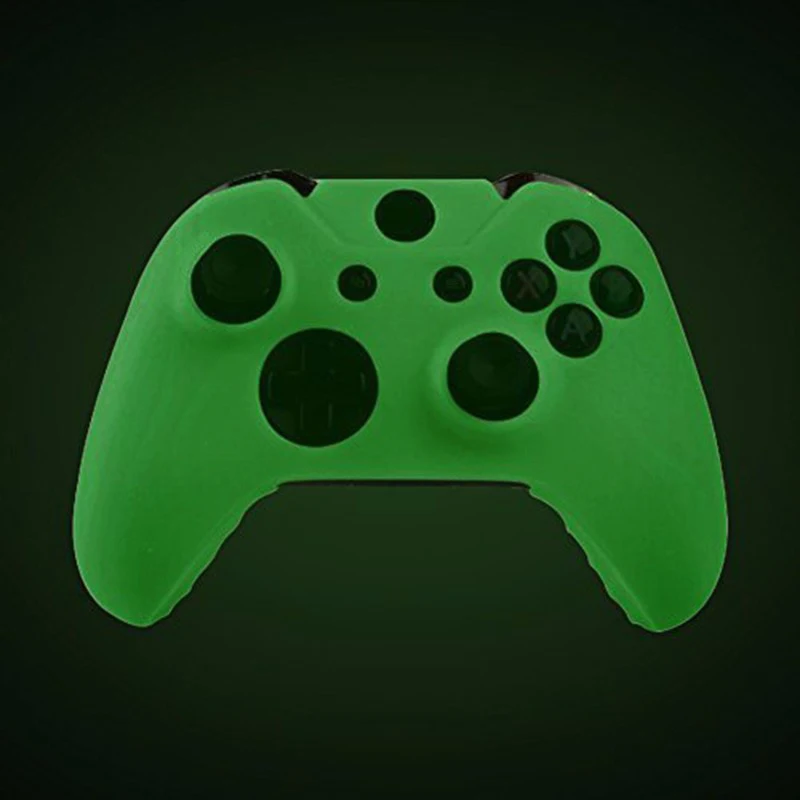 3 шт. светящийся в темноте Силиконовый чехол для Xbox One защитный с резиновой
