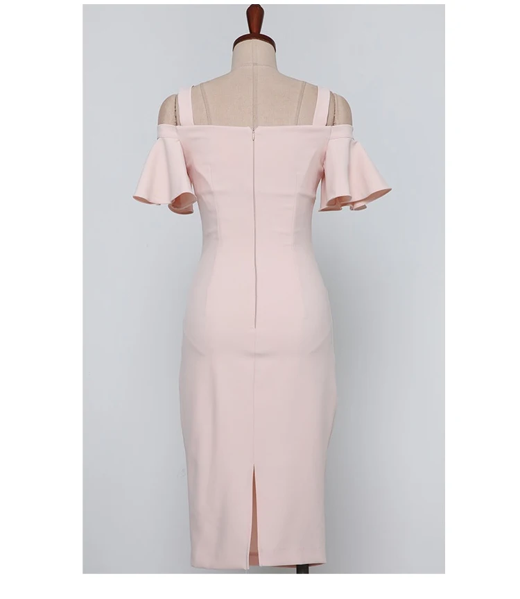 Новое женское элегантное вечернее платье с вырезом лодочкой открытыми плечами