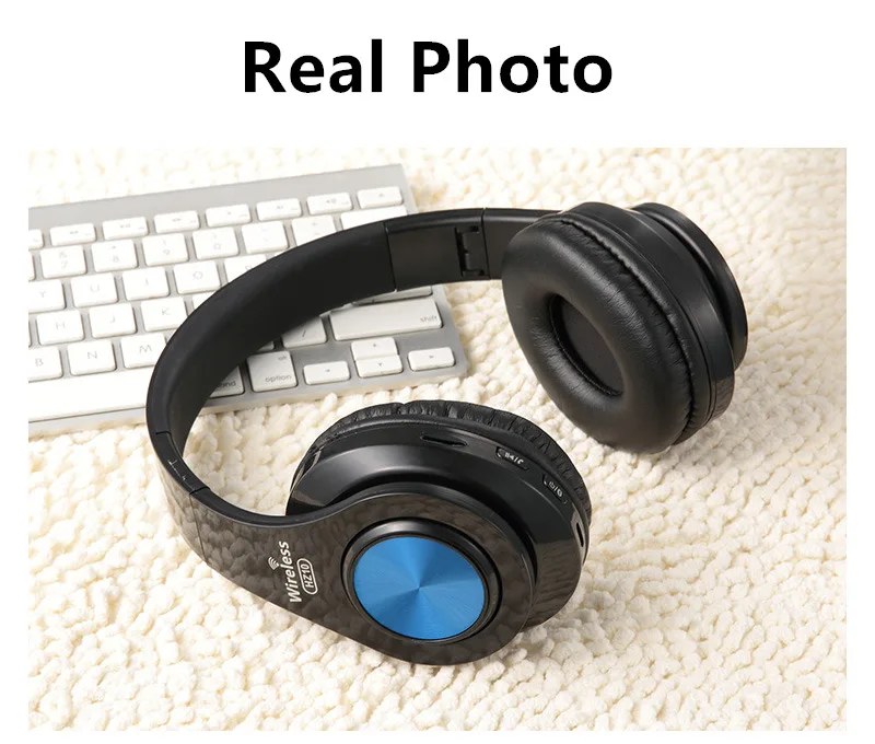 Новые беспроводные наушники над ухом Bluetooth наушники Складная гарнитура Регулируемые наушники с микрофоном для ТВ мобильного телефона huawei PC