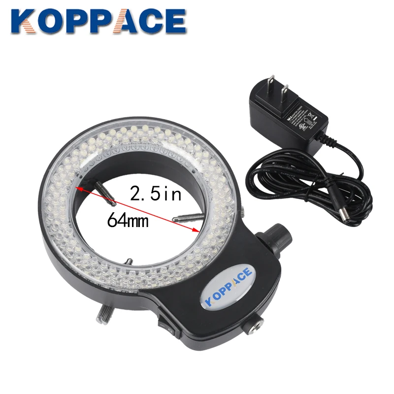 KOPPACE 2.1X 180X Тринокулярный Стерео Зум микроскоп с WF10X/20 WF20X/10 широкополыми окулярами