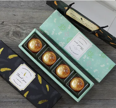 100 шт. посылка коробка для печенья черного и розового цвета|box box|box pinkbox black |