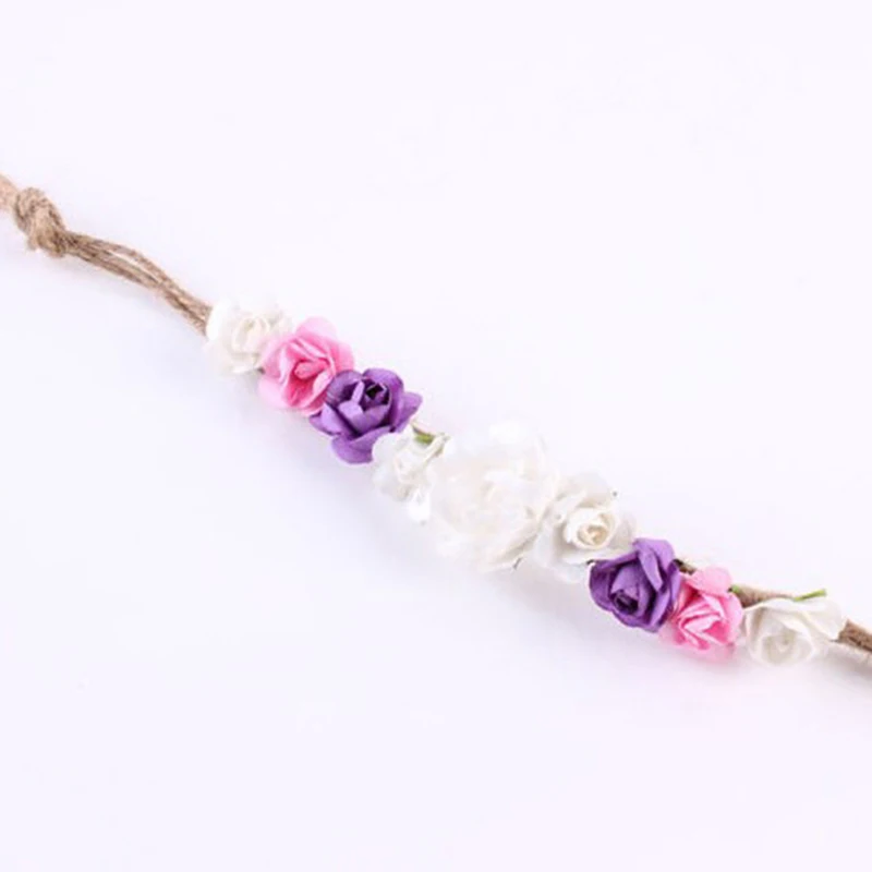 1 шт. Пляжный головной убор в богемном стиле детская пляжная гирлянда с цветами