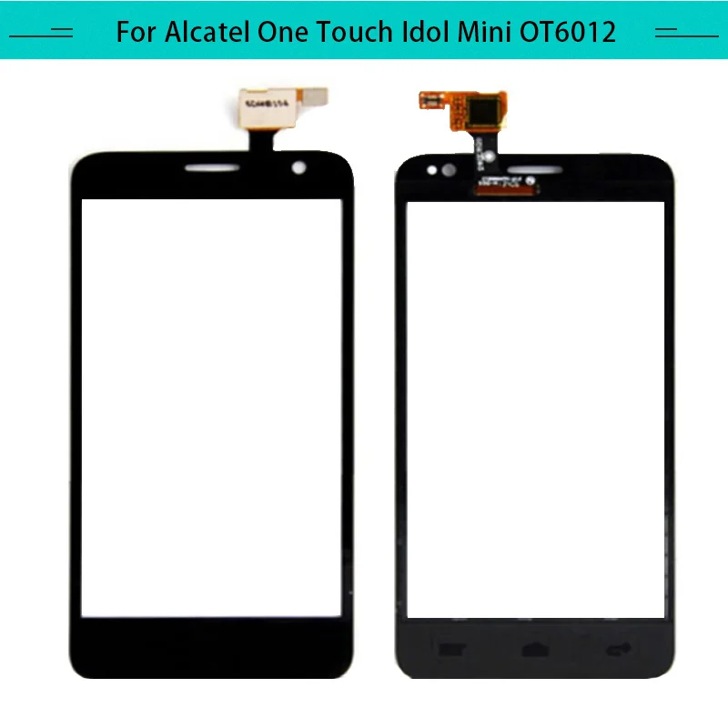 5 шт. сенсорный экран дигитайзер сенсор для Alcatel One Touch Idol Mini 6012X OT 6012Am 6012A 6012 Вт