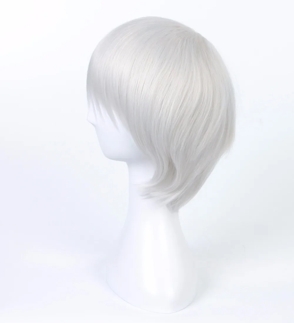 Game NieR:Automata Cosplay Wigs YoRHa No.9 Type S Wig Heat Resistant Synthetic Hair Halloween Party 9S | Тематическая одежда и