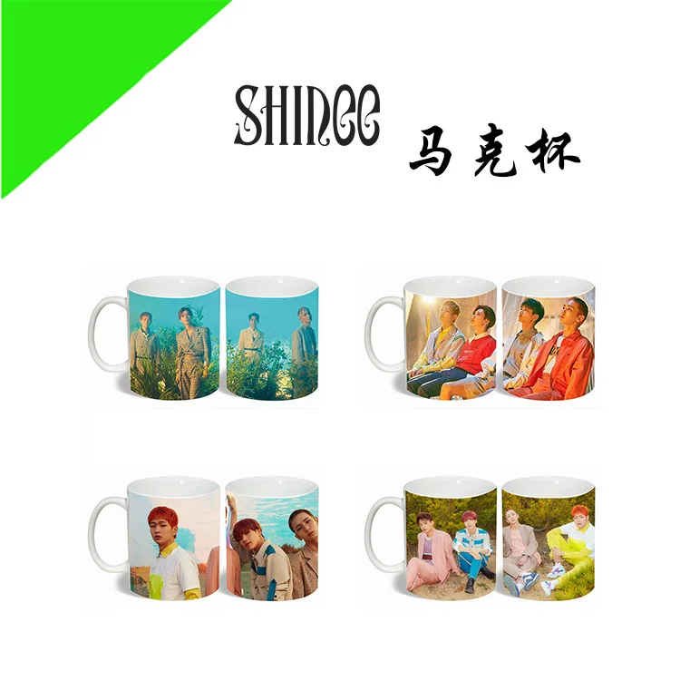 

[MYKPOP]SHINEE 6th Album Mug Coffee Water Milk Ceramic Cup Creative KPOP Fans Collection SA18061204