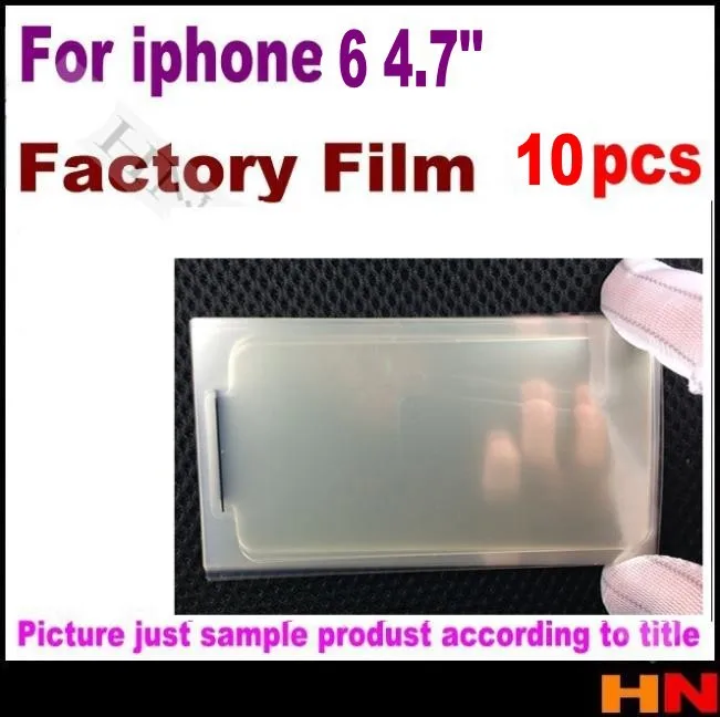 10 шт. Защитная пленка для экрана Заводская OEM iPhone 6 6g 4 7 'ɴ дюймов полубелая и