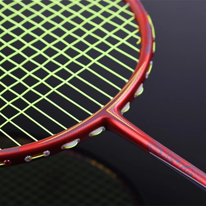 Супер светильник 8U 62-67 г Профессиональная полностью углеродная ракетка для бадминтона ультра светильник Raquette 22-30 фунтов Z-speed Force Free String Bag