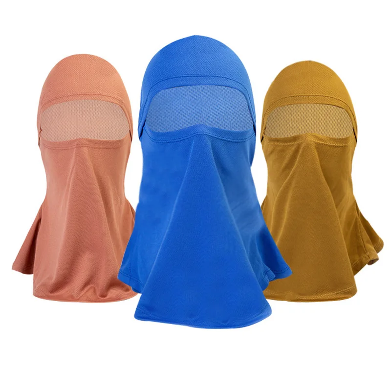 Маска велосипедная удлиненная на все лицо Балаклава для бега велоспорта катания