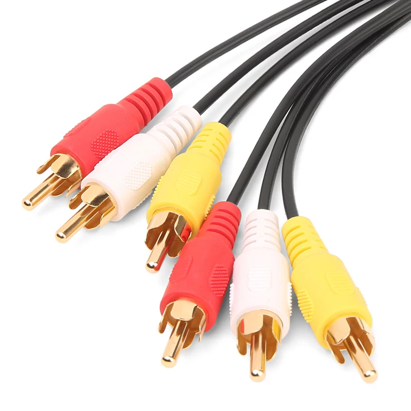 Aux RCA HDMI тройной Джек к 3RCA композитный toslink HiFi Аудио Видео AV кавалль цифровой