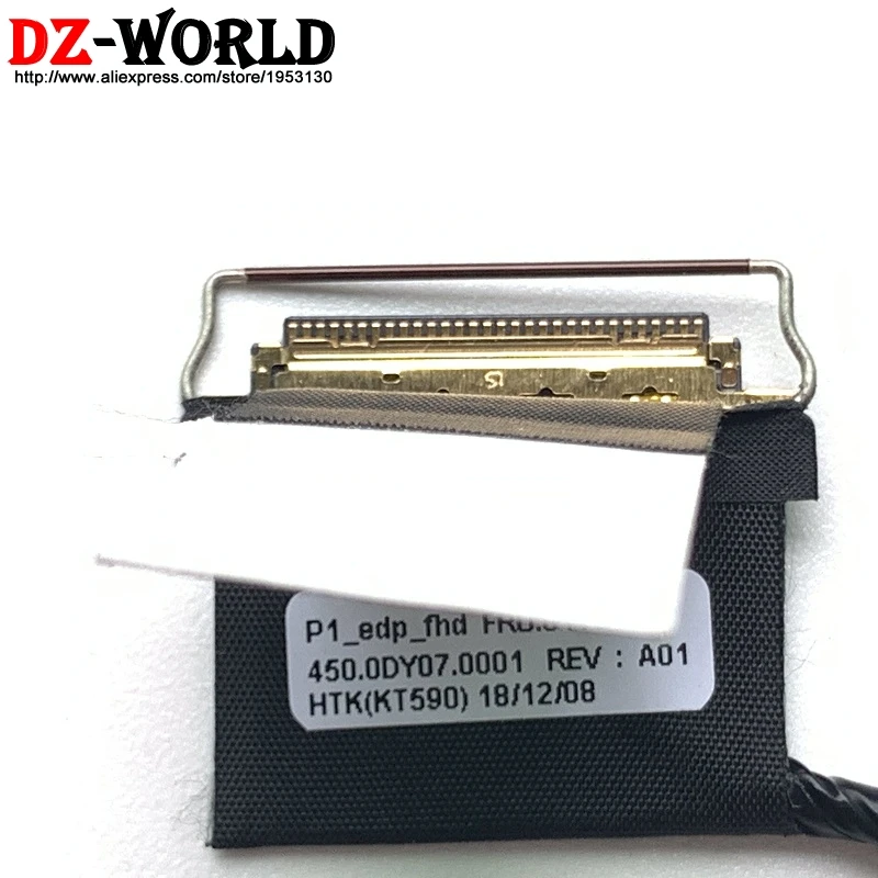 New Original EDP LCD Cable LVDS LED Video Line for Lenovo Thinkpad P1 X1 Extreme FHD Screen Laptop 01YU746 450.0DY07.0001 | Компьютеры и