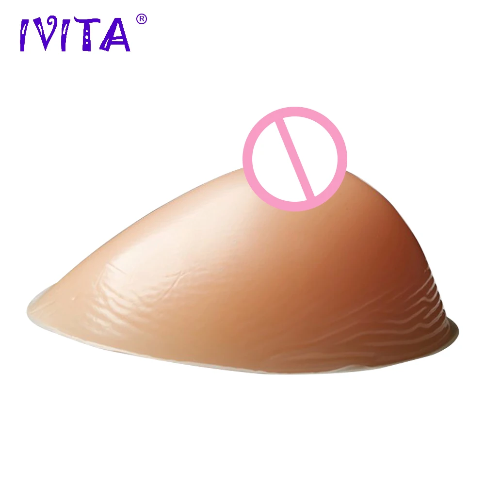 IVITA 1600 г силиконовые формы водослива груди Трансвестит увеличитель поддельные