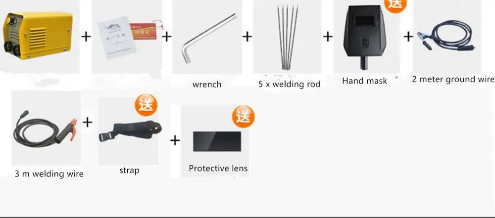 

IGBT 20-250A 110/220V Inverter Arc Electric Welding Machine MMA/ARC Welders for Welding Working and Electric Working