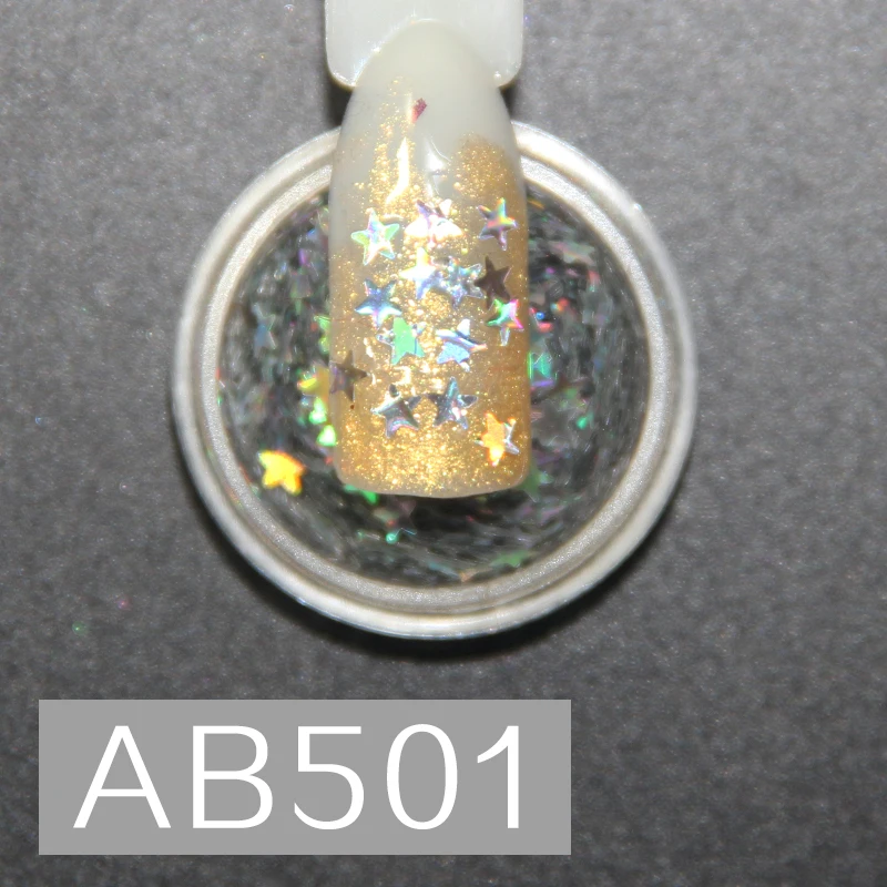 Huration Sticker Colorful New Mini Hexagon Design Nail Art Decorations Fashion DIY for Gel Polish Glitter Shining | Красота и