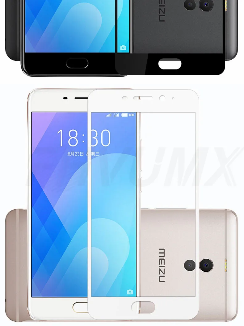 9D Защитное стекло для Meizu M6 M6S M6T M5 M5S M5C M3 M3S M3E M3 M5 M6 Note Pro 7 закаленное стекло для экрана с защитой от взрывов стеклянная пленка