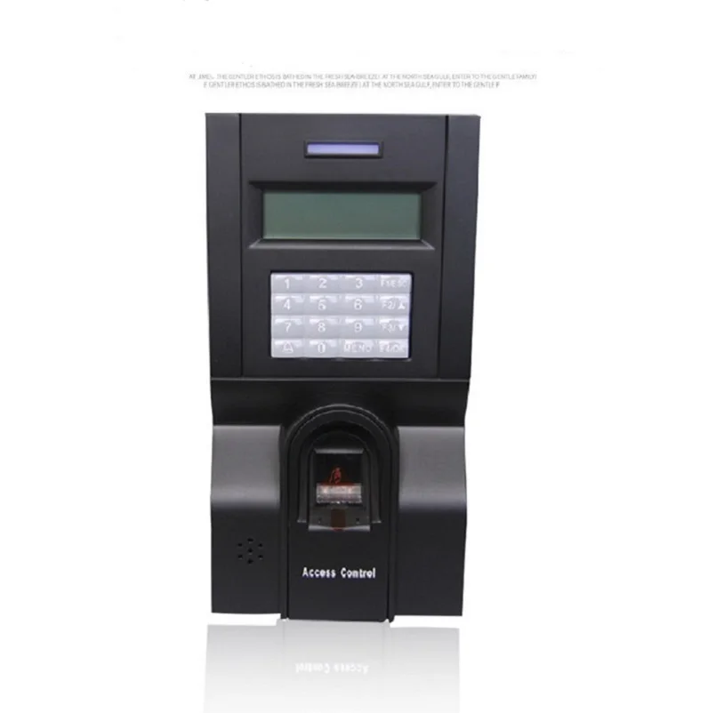 Дверной терминал контроля доступа ZK F8 контроль по отпечатку пальца с RFID картой 125K