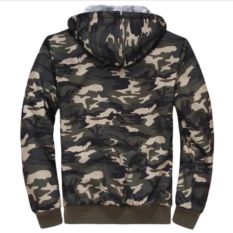 Winter Men Tracksuit Jacket Sweatshirt Set Thick Zipper Fleece wWarm Overcoat Male Casual Sportwear Suit Letter Print Coat | Мужская