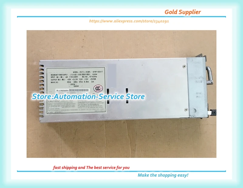 EFRP-553V1T 550W блок питания для сервера Disk Array