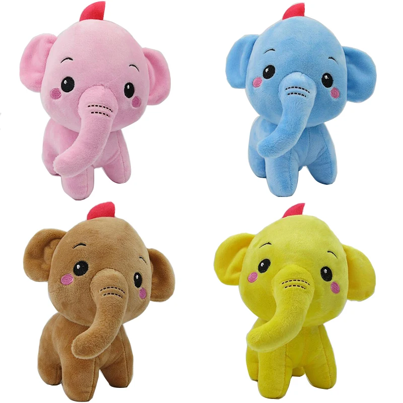 Слон плюшевые игрушки чучело Детские интерактивные коллекция кукла подарок на