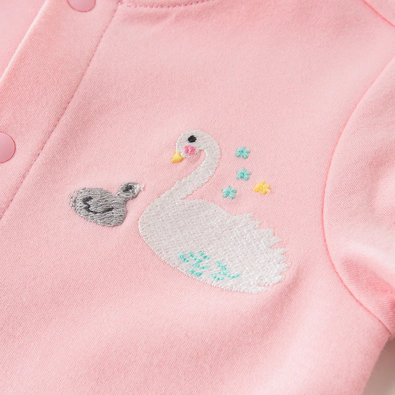 DB12195 Dave bella Осенний комбинезон для новорожденных мальчиков и девочек милый