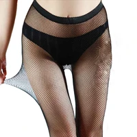 women sexy pantyhose mesh fishnet tights jacquard step foot seam collants fantasia hosiery temptation strumpfhose