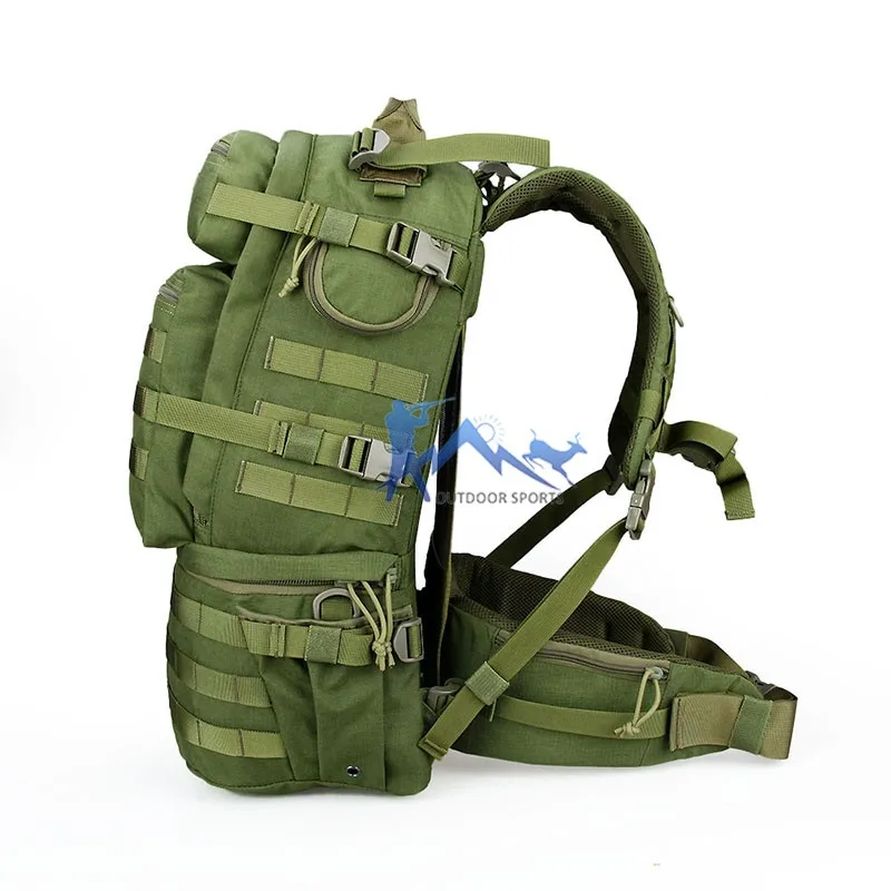 E.T Dragon Тактический 59L 44x24x25 мужской 1000D нейлоновый водонепроницаемый охотничий рюкзак, спортивные сумки OS5-0062
