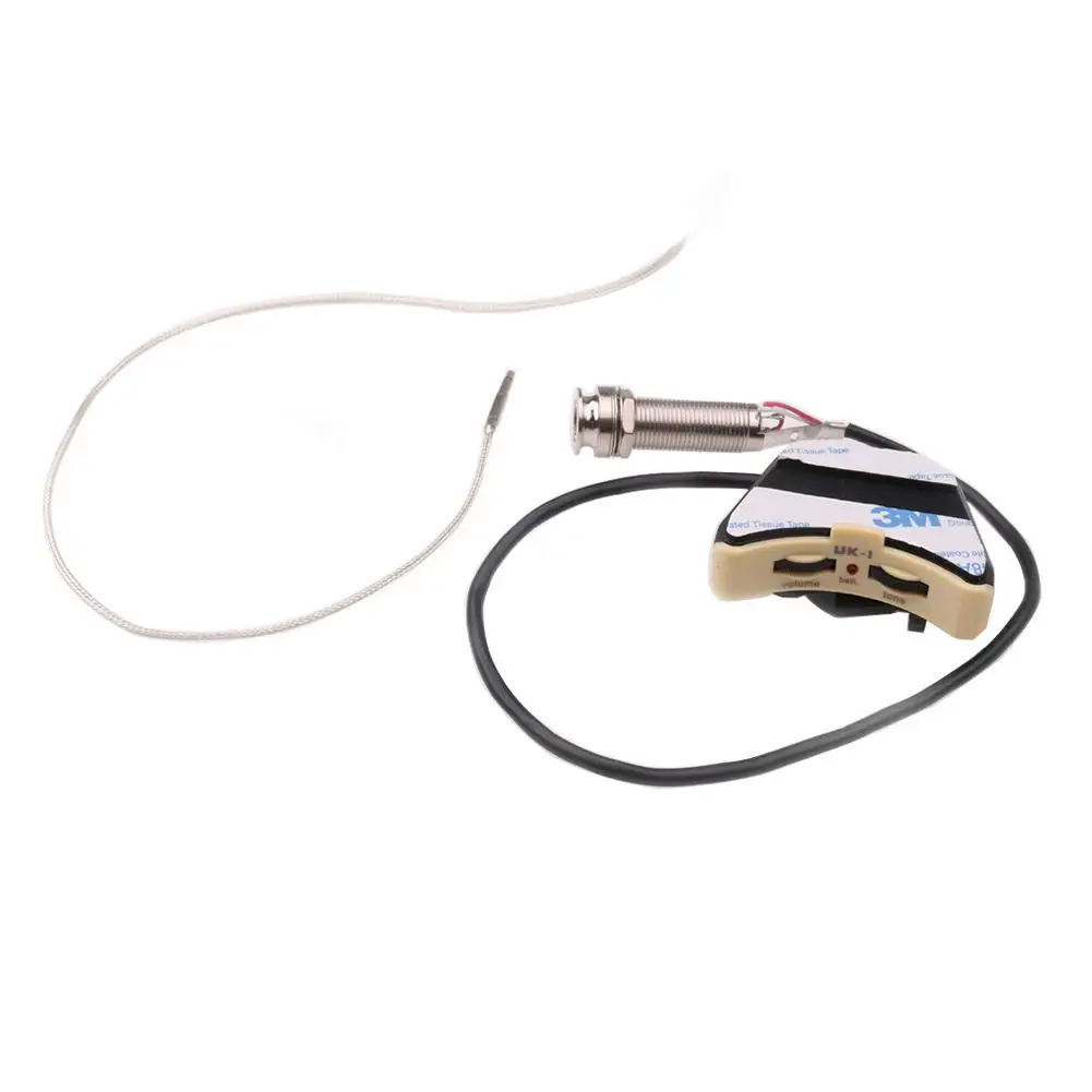 Звукосниматель для укулеле система Endpin Jack стиль с регулятором громкости