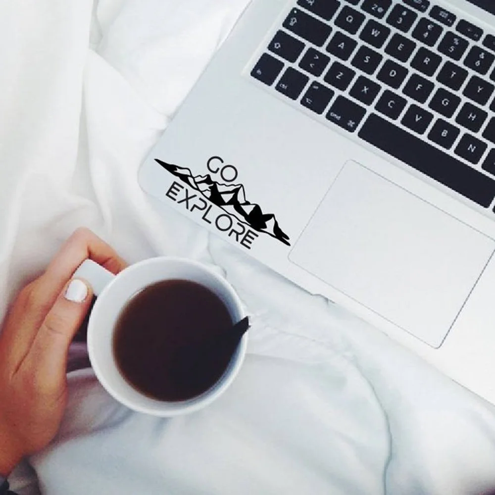 Виниловые наклейки для планшета и ноутбука, водостойкие, съемные