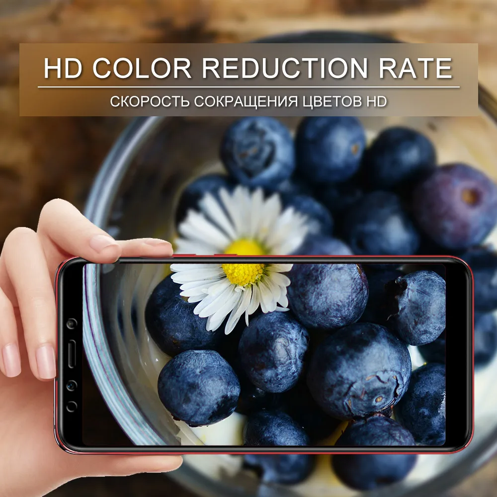 3D закаленное стекло для Xiaomi Redmi S2 Полное покрытие экрана Взрывозащищенная