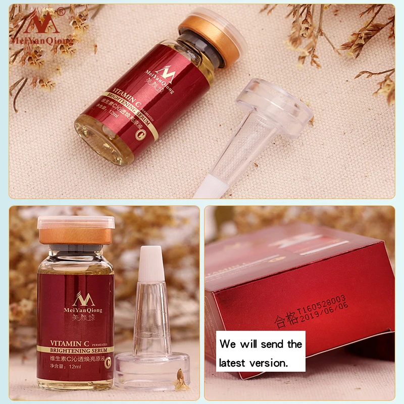 Антивозрастная отбеливающая сыворотка с витамином C 10 мл|face care serum|serum anti acnecream aging |