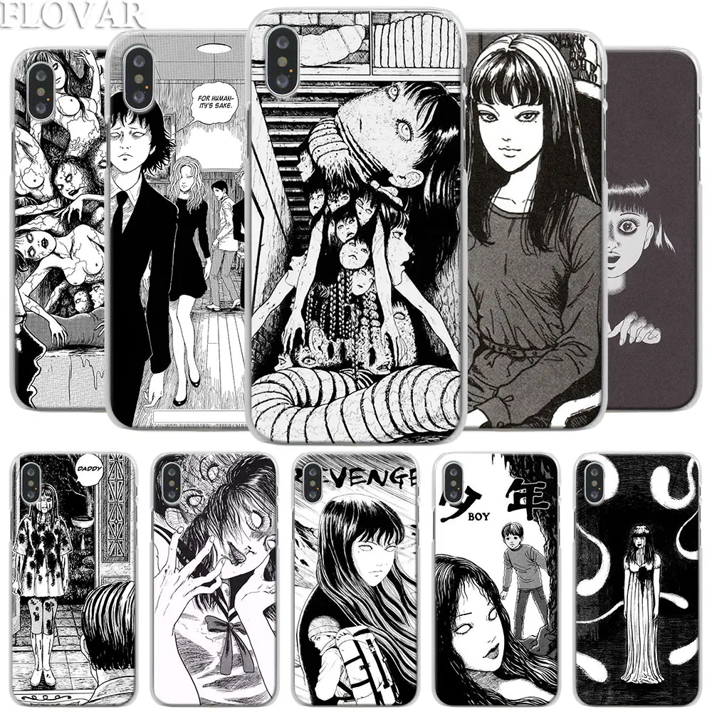 Японский комикс ужасов Tomie чехол для телефона для Apple iPhone X XR 7 8 Plus 6 6s Plus XS MAX 11 Pro Max SE чехол для телефона Coque