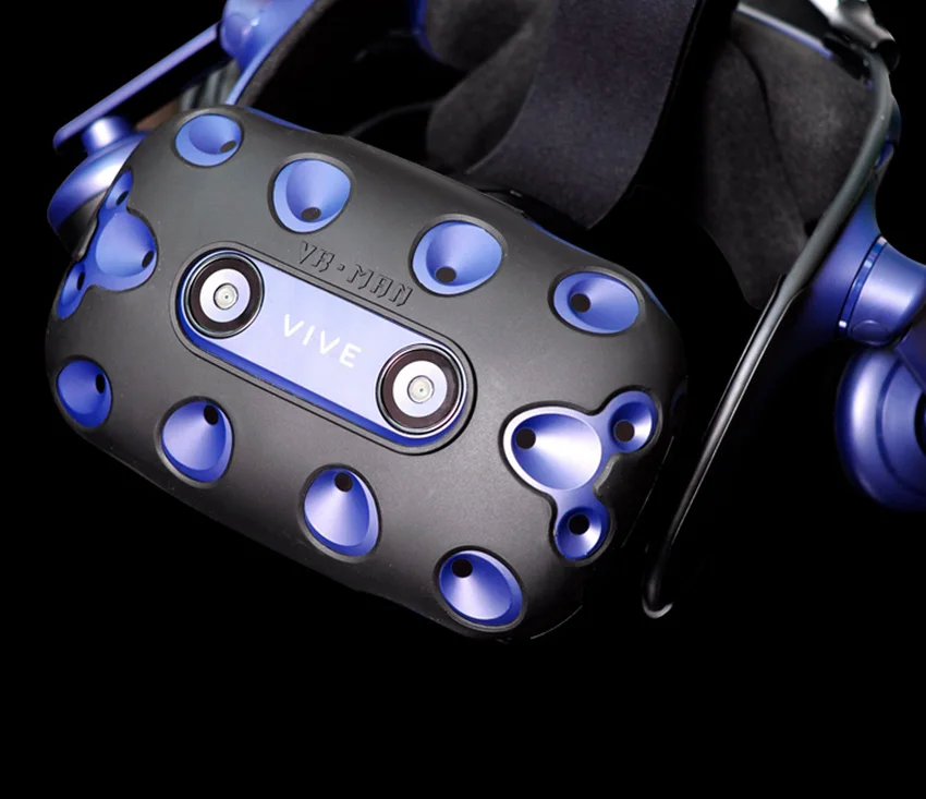 Для htc Vive Pro VR гарнитура виртуальной реальности силиконовая резина для htc Vive Pro протектор шлем контроллер ручка чехол Противоскользящий