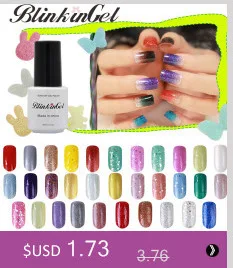 Blinkingel 80 мл Топ Основа для ногтей Гель-лак permanente Soak Off Gel Топ-покрытия для ногтей прозрачный gellak УФ гель Nail esmalte светодиодный резиновый база