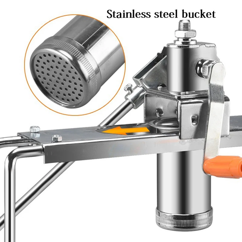Vermicelli Linguine спагетти производитель ручной аппарат для изготовления макаронных изделий с 9 Пресс-формы из нержавеющей стали для дома