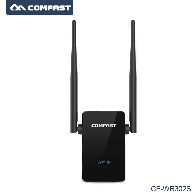 

Comfast 300Mbps WIFI Repeater Router Access Point Wireless Wi-Fi Extender 2 External Antenna CF-WR302S Signal Booster Repetidor