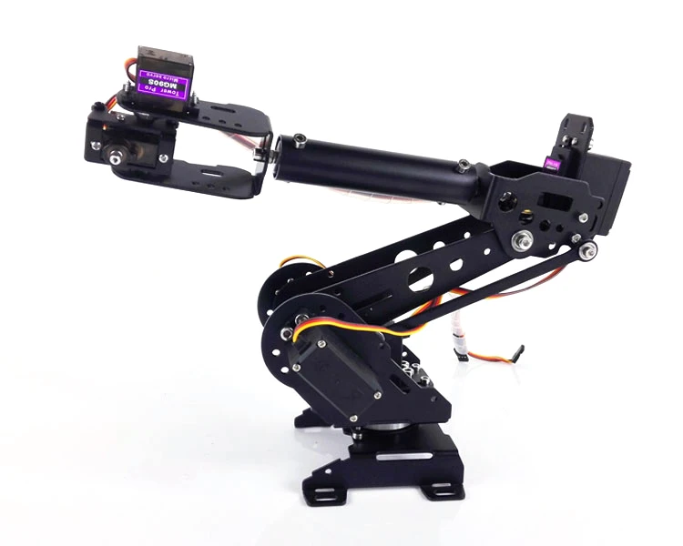 6 DOF Robot Arm A4 осей сервопривод с высоким крутящим моментом серийный механический