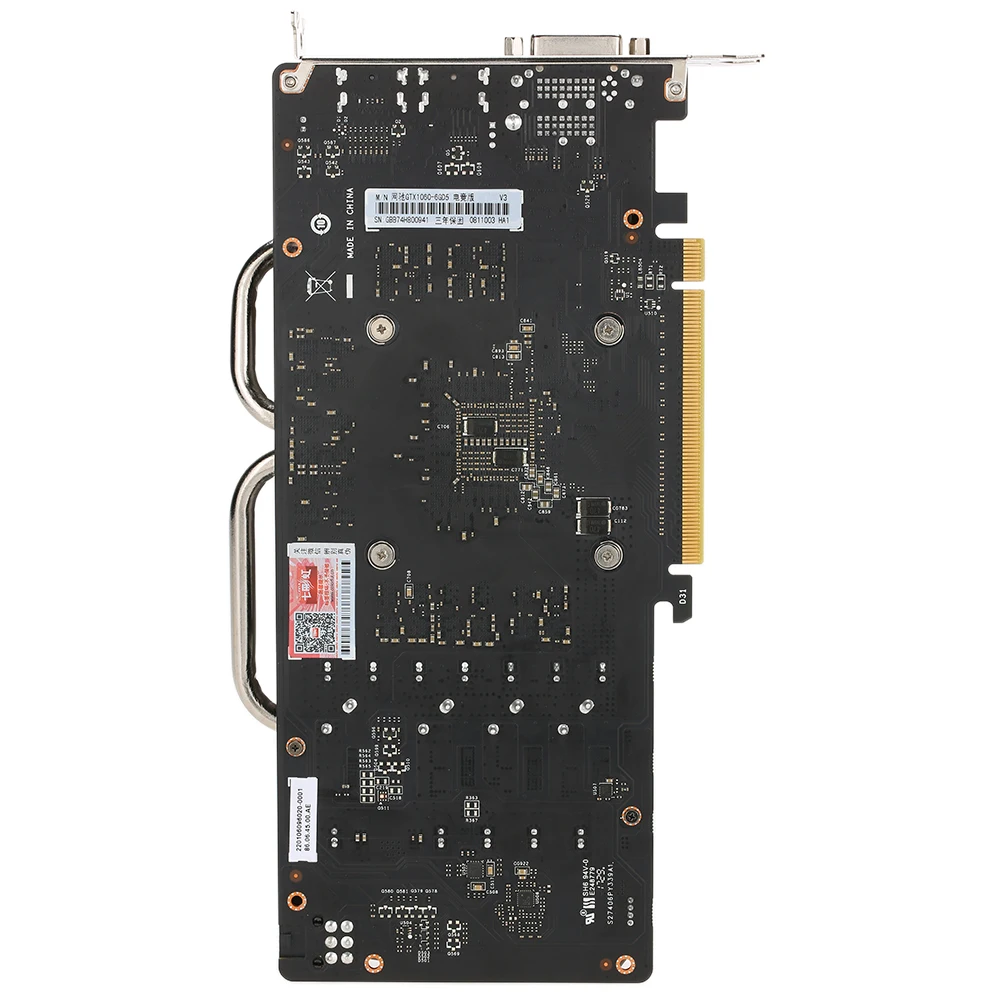 Красочная видеокарта GeForce GTX 1060 GPU 6GB 192bit Esport Gaming GDDR5 6144M PCI-E X16 3,0 VR Ready с 2 вентиляторами охлаждения