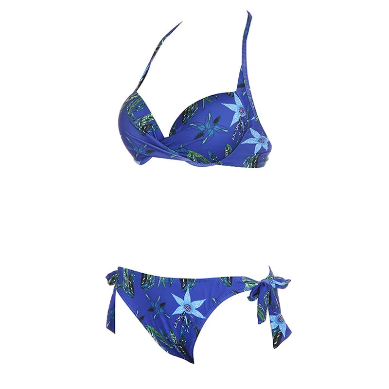 2018 Новый шаблон Мини бикини сексуальные деления купальный костюм дрожь