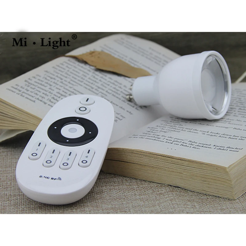 Светодиодная лампа Milight WIFI GU10 FUT011 CT 2 4 ГГц с регулируемой яркостью 5 Вт|bulb control|lamp 5wmi
