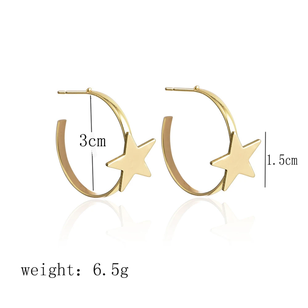 Модные богемные Винтажные серьги золотого и серебряного цвета с простыми