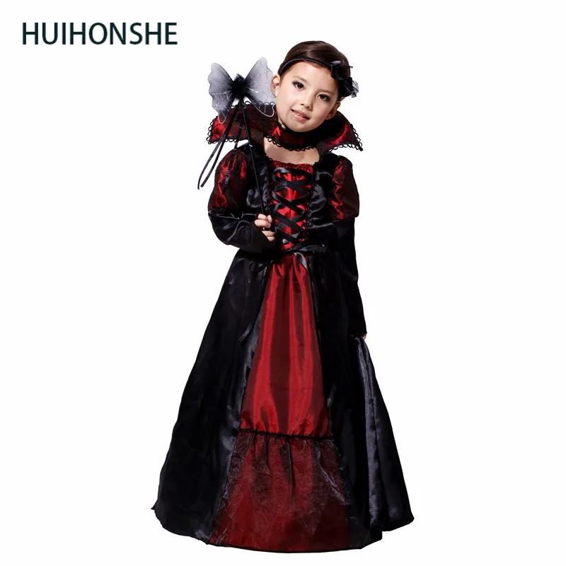 Карнавальный костюм для девочек длинный Хэллоуина|costume for kids|costumes forcostume children |