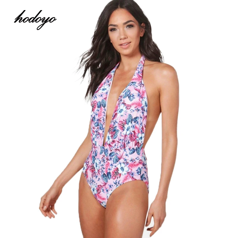 Hodoyo 2017 Новый Женщины Купальники Многоцветный Сексуальная Короткие Холтер