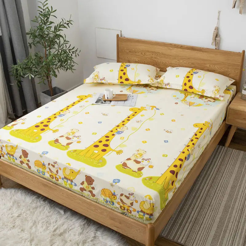 Bonenjoy водонепроницаемые простыни 1 шт. матрас размера «Queen size» защитные чехлы геометрические водонепроницаемые простыни для взрослых King size