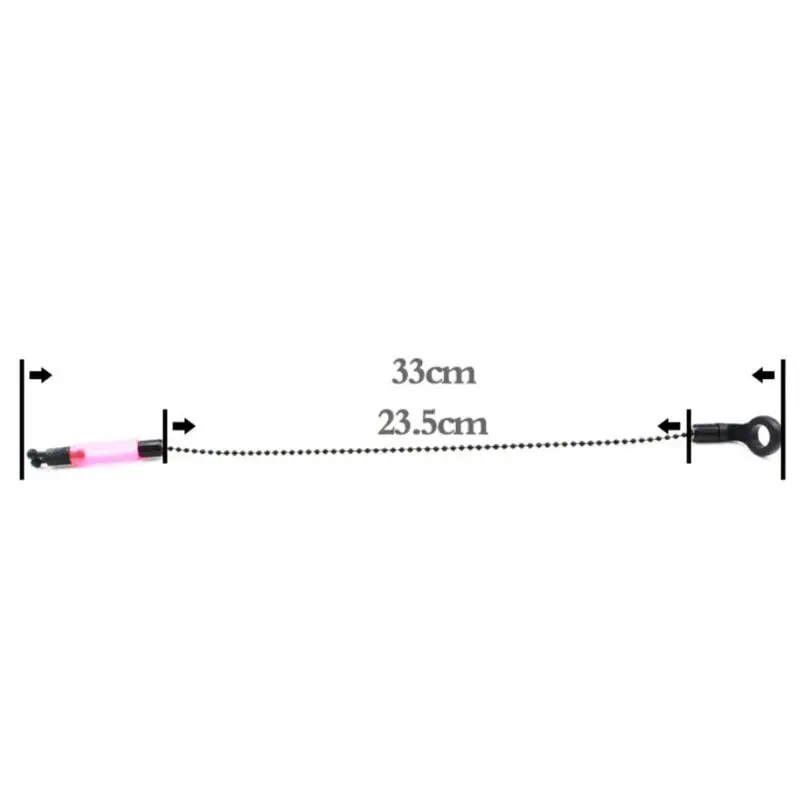 1 шт. простая мягкая цепочка пять цветов натяжитель рыболовная сигнализация не