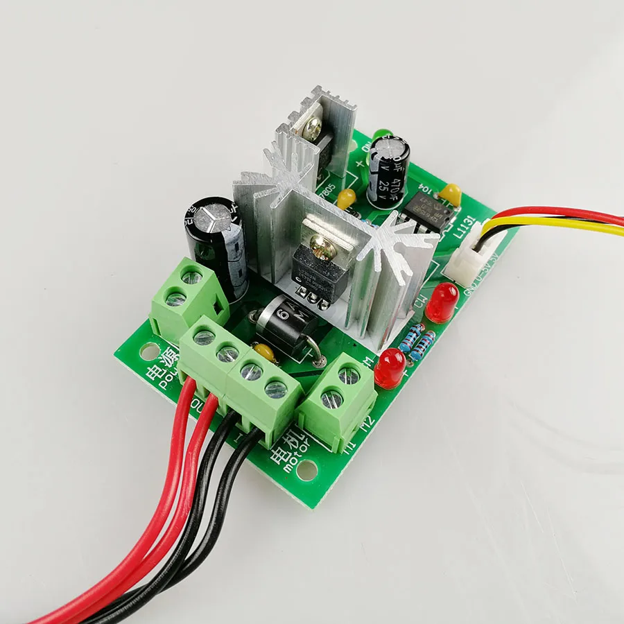 Motor motor 6V12V24V positive and negative switching PWM dc controller 150W | Controller
