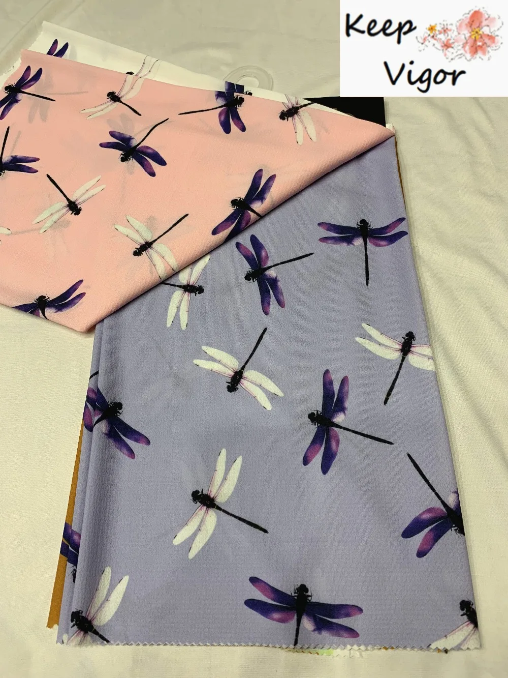 Прямая продажа с фабрики (1 метр) мягкая изящная стрекоза ткань хорошего качества