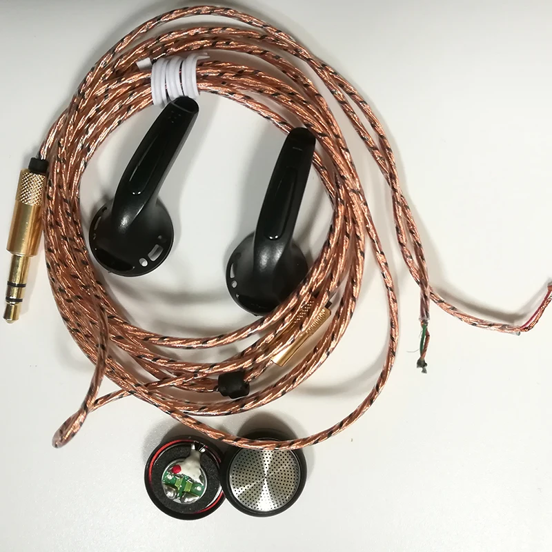 MX500 32OHM стерео DIY наушники с микрофоном/без гарнитуры для телефона|earphone with mic|diy
