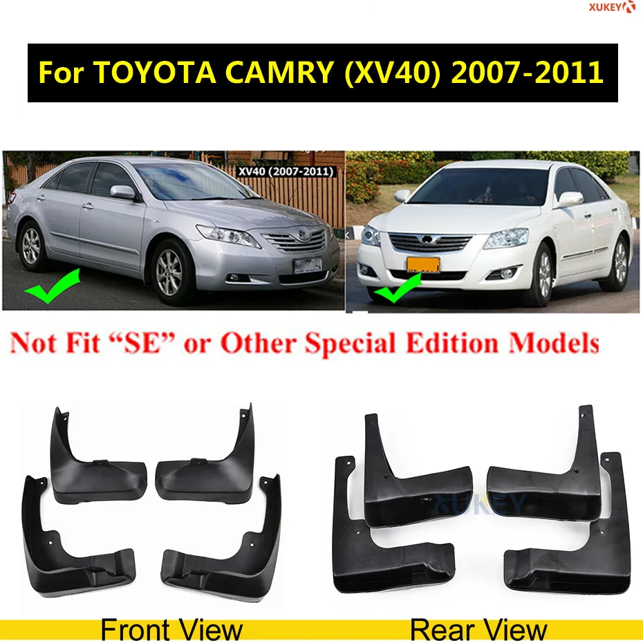 Набор автомобиля Брызговики для Toyota Camry Aurion XV30/40/50 Corolla Altis Yaris Vitz Vios Limo Брызговики