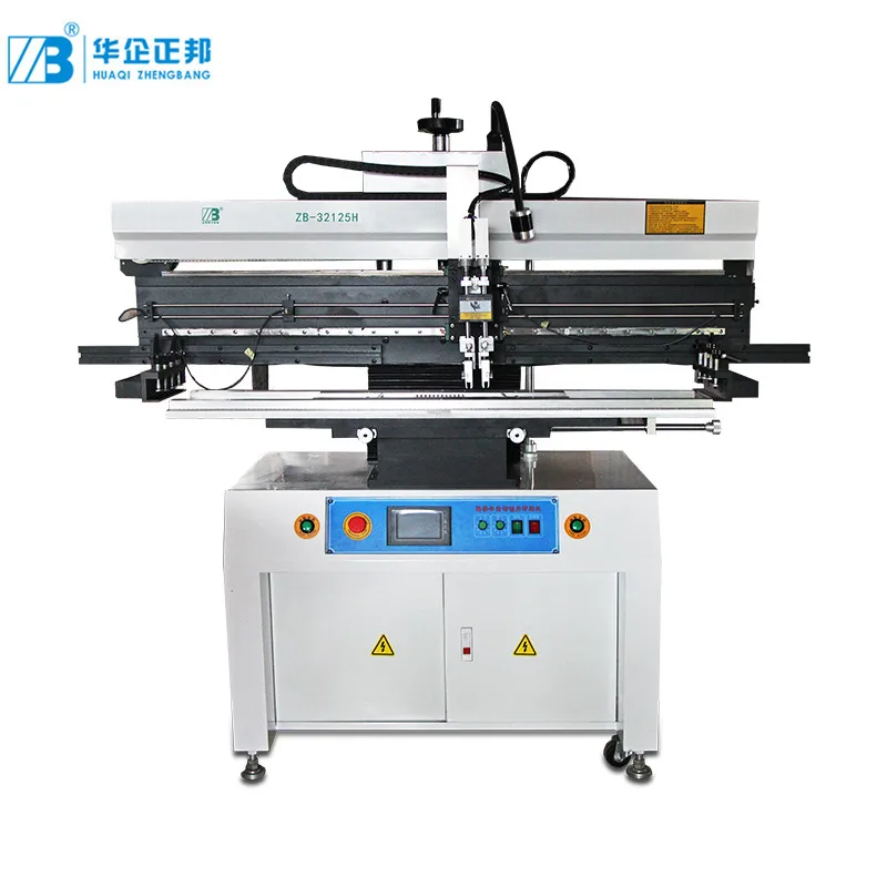 

Высокая точность трафарет принтер SMT принтер для нанесения паяльной пасты или клея на печатные платы PCB печати ZB-32125H машины