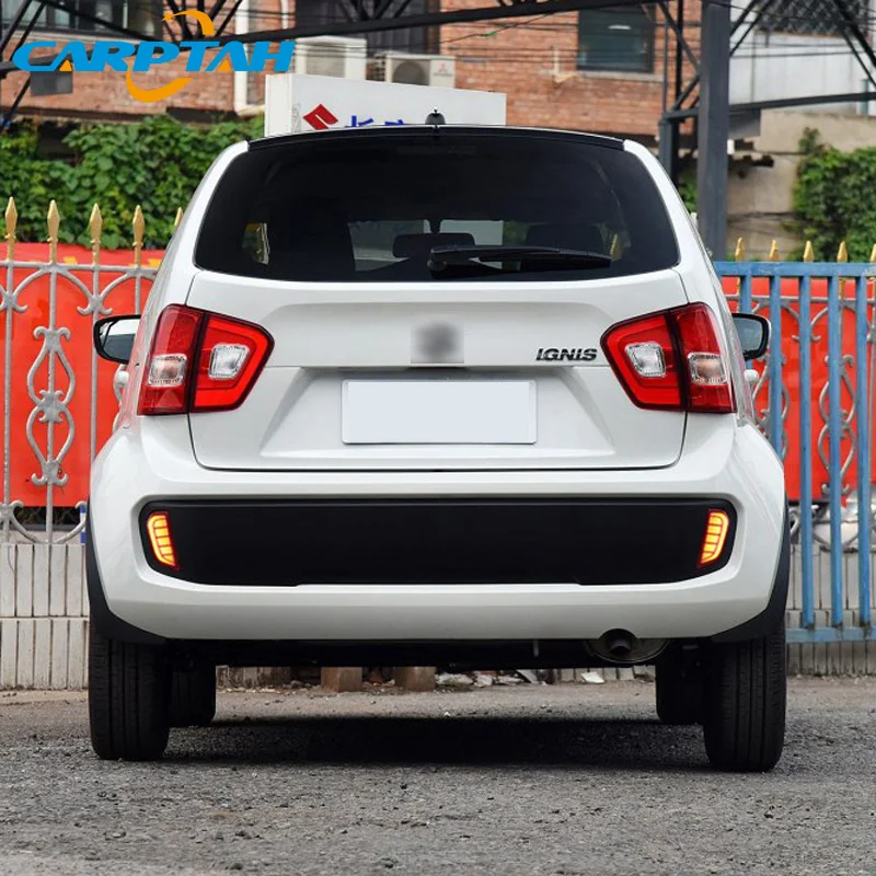 2 шт. светодиодный задний противотуманный фонарь для Suzuki Ignis 2016 2017 2018 2019 водить